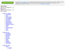 Tablet Screenshot of plants1.com